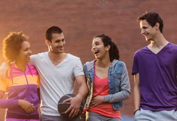 friends at the YMCA