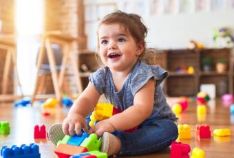 Toddler Playing