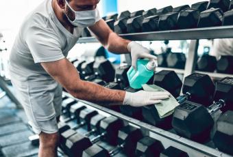 COVID GYM CLEANING