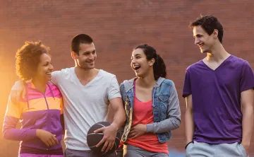 friends at the YMCA
